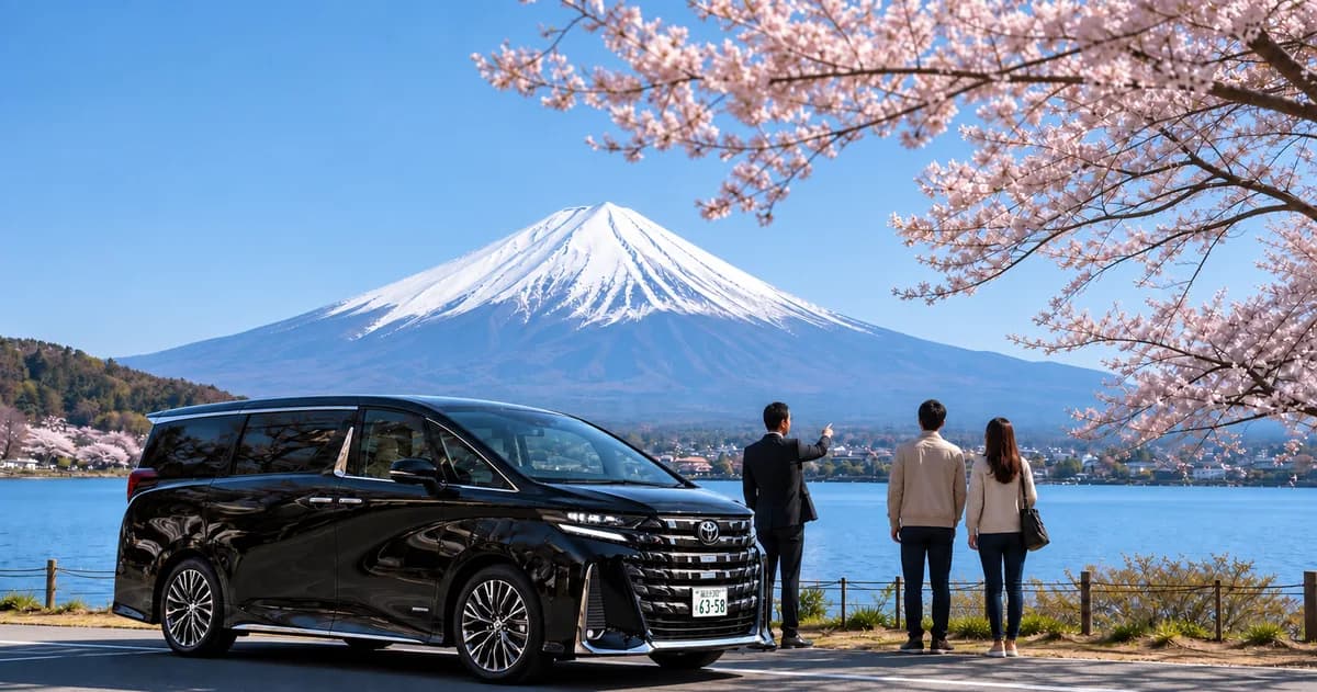 Vehículo privado para traslado de aeropuerto en Tokio